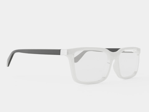 Puma - PJ0016O 5 Glasses Modelo 3D