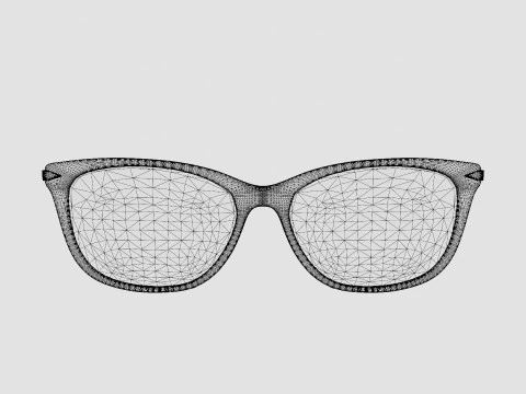 Rag and Bone - RNB3010 2M2 Glasses 3D Model