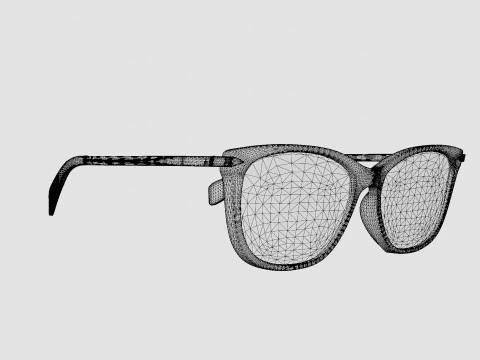 Rag and Bone - RNB3010 2M2 Glasses 3D Model