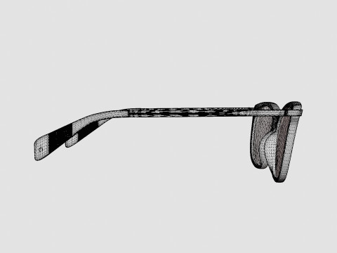 Rag and Bone - RNB3010 2M2 Glasses 3D 모델
