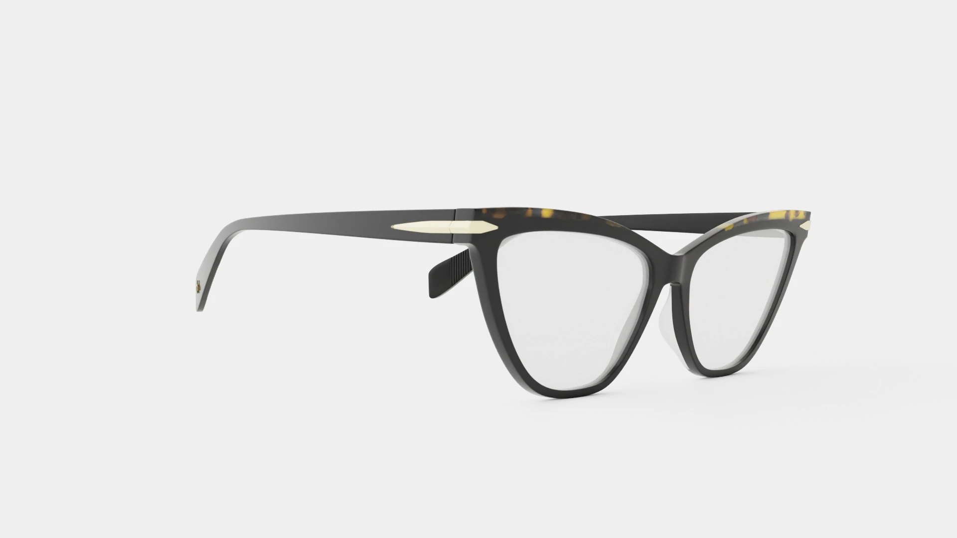 Rag and Bone - RNB3020 807 Glasses 3D Model .c4d .max .obj .3ds .fbx .stl .blend 