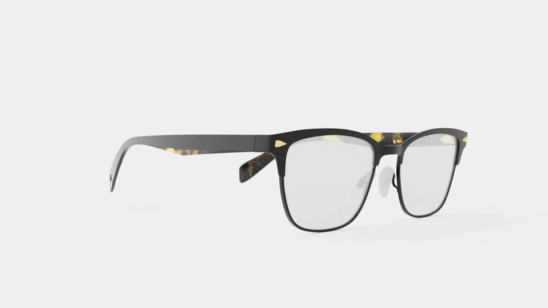 Rag and Bone - RNB3022 003 Glasses 3D Model .c4d .max .obj .3ds .fbx .stl .blend 