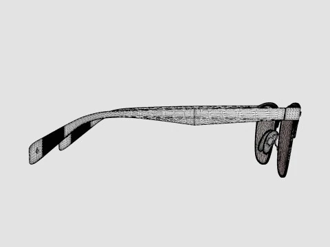 Rag and Bone - RNB3022 003 Glasses 3D Model