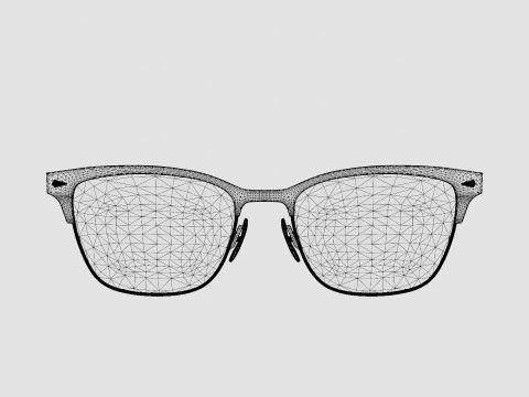 Rag and Bone - RNB3022 HAM Glasses 3D Model