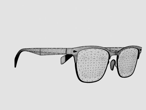 Rag and Bone - RNB3022 HAM Glasses 3D Model