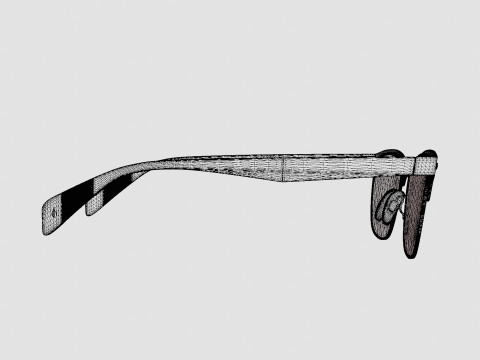 Rag and Bone - RNB3022 HAM Glasses 3D Модель