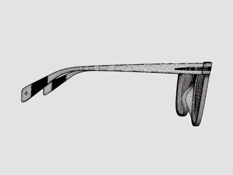 Rag and Bone - RNB3024 35J Glasses 3D Model
