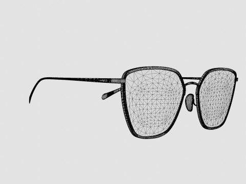 Rag and Bone - RNB3028 LKS Glasses 3D 모델