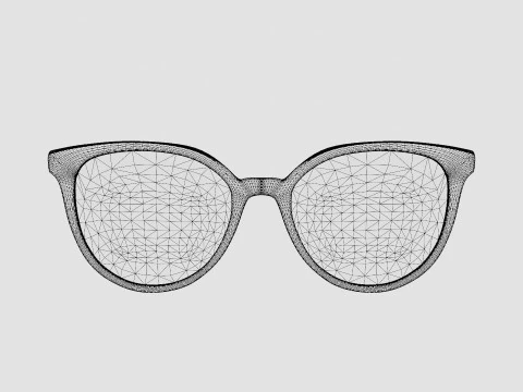Rag and Bone - RNB3029 3KQ Glasses 3D Model