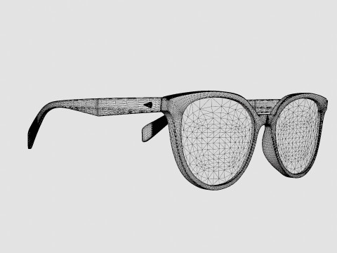 Rag and Bone - RNB3029 3KQ Glasses 3D Model