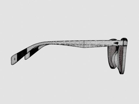 Rag and Bone - RNB3029 3KQ Glasses 3D Model