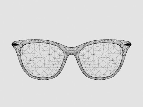 Rag and Bone - RNB3033 DEX Glasses 3D Model