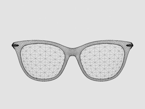 Rag and Bone - RNB3033 DEX Glasses 3D Model