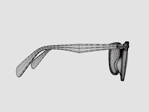 Rag and Bone - RNB3033 DEX Glasses 3D Model