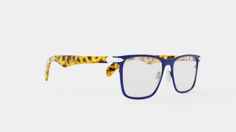 Rag and Bone - RNB7009 U1F Glasses 3D Модель .c4d .max .obj .3ds .fbx .stl .blend