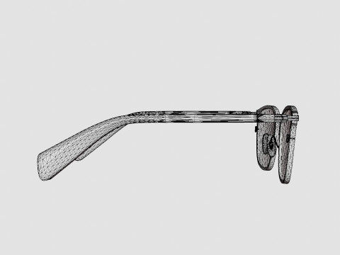 Rag and Bone - RNB7015 FLL Glasses 3Dモデル