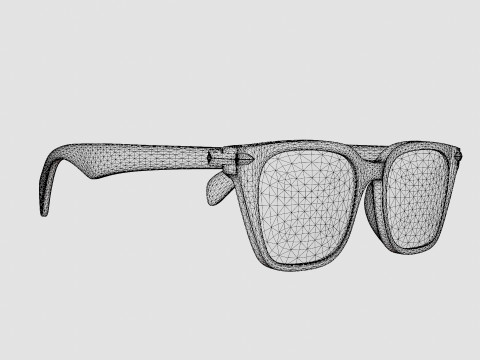 Rag and Bone - RNB7023 807 Glasses 3D मॉडल