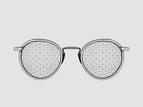 Rag and Bone - RNB7025 RHL Glasses Modelo 3D