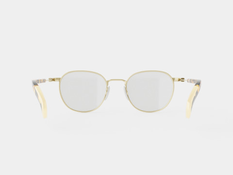 Rag and Bone - RNB7027 3YG Glasses 3D Model