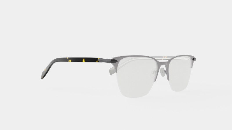Rag and Bone - RNB7029 R80 Glasses 3D Model .c4d .max .obj .3ds .fbx .stl .blend