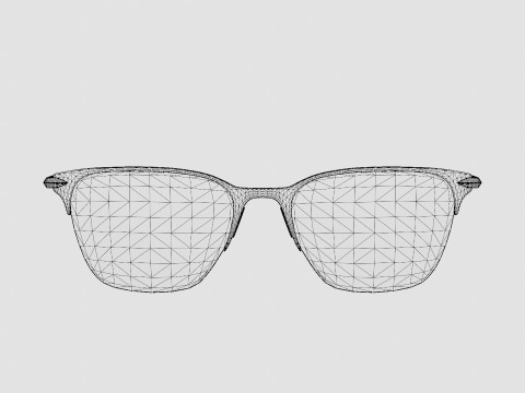 Rag and Bone - RNB7029 R80 Glasses 3D Model