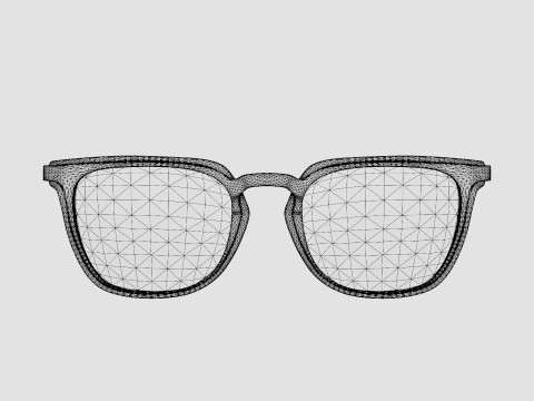 Rag and Bone - RNB7039 2W8 Glasses 3D 모델
