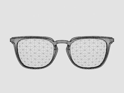 Rag and Bone - Okulary RNB7039 2W8 Model 3D