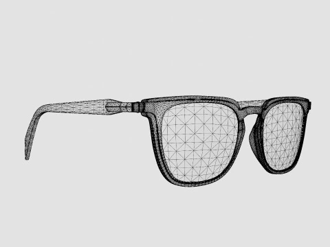 Rag and Bone - Okulary RNB7039 2W8 Model 3D