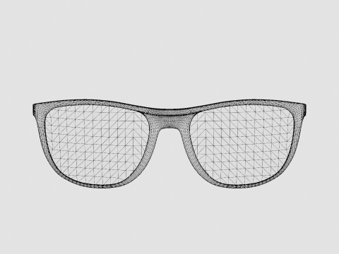 Ray-Ban - RB4291 601S55 Sunglasses 3D 模型