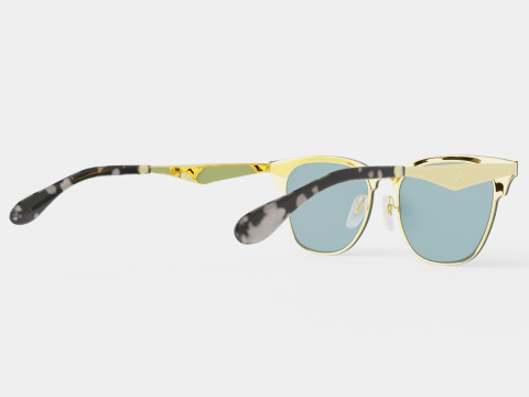 Ray-Ban Blaze Clubmaster - RB3576N Sunglasses Modello 3D