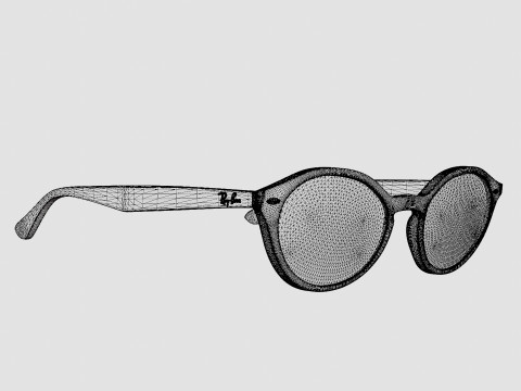 Ray-Ban - RB4315 643087 Sunglasses 3D Model