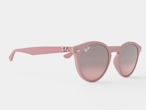 Ray-Ban - RB2180 62297E Sunglasses Model 3D