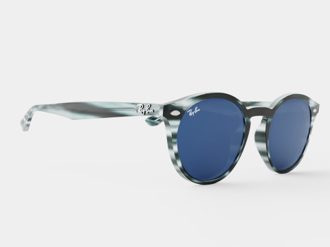 Ray-Ban - RB2180 643280 Sunglasses Model 3D
