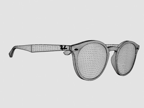 Ray-Ban - RB2180 643280 Sunglasses 3D 모델