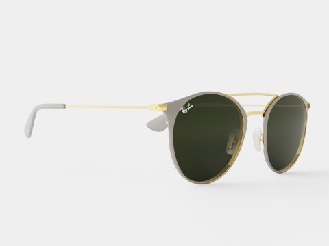 Ray-Ban - RB3546 917471 Sunglasses Model 3D
