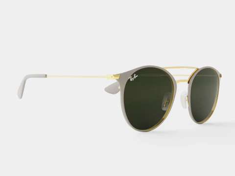 Ray-Ban - RB3546 917471 Kacamata Hitam Model 3D