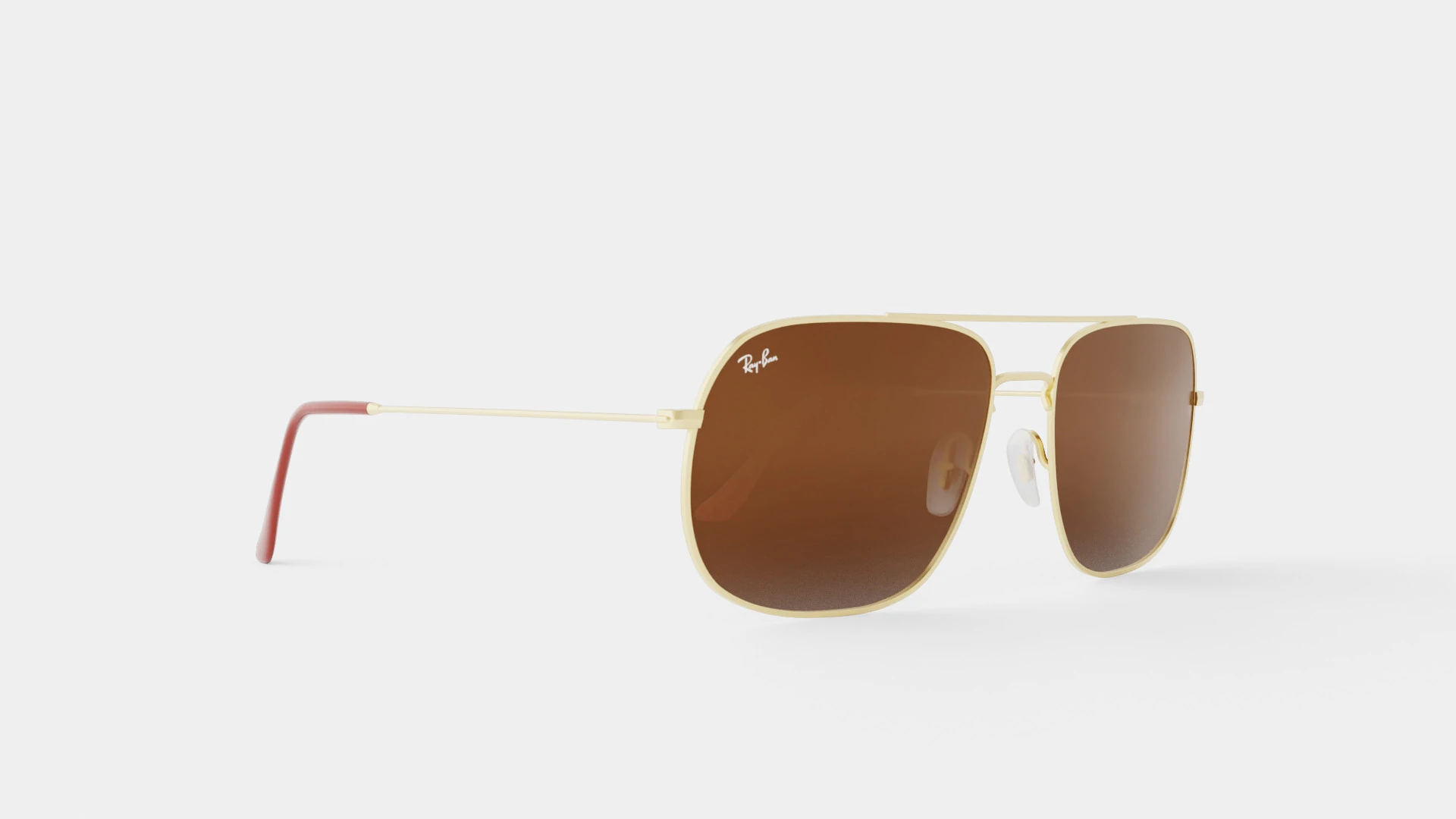 Ray-Ban - RB3595 901313 Sunglasses 3D Model .c4d .max .obj .3ds .fbx .stl .blend 
