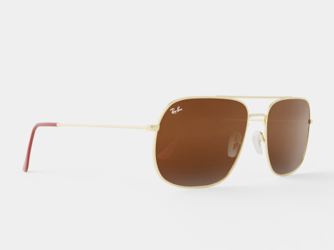 Ray-Ban - RB3595 901313 Sunglasses 3D Model