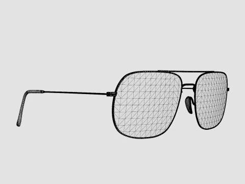 Ray-Ban - RB3595 901313 Sunglasses 3D Model