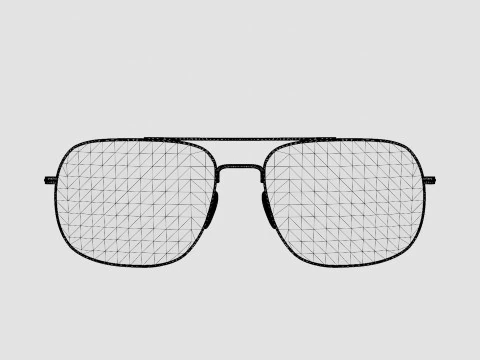 Ray-Ban - RB3595 901313 Sunglasses 3D Model