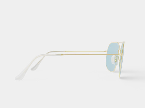 Ray-Ban - RB3595 901380 Sunglasses 3D 模型