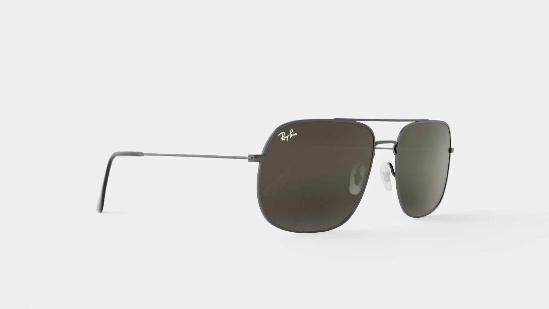 Ray-Ban - RB3595 901411 Sunglasses 3D Model .c4d .max .obj .3ds .fbx .stl .blend