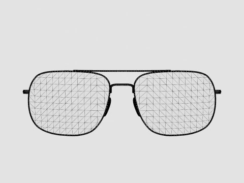 Ray-Ban - RB3595 901411 Sunglasses 3D Model