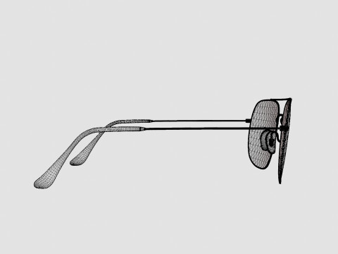 Ray-Ban - RB3595 901411 Sunglasses 3D Модель