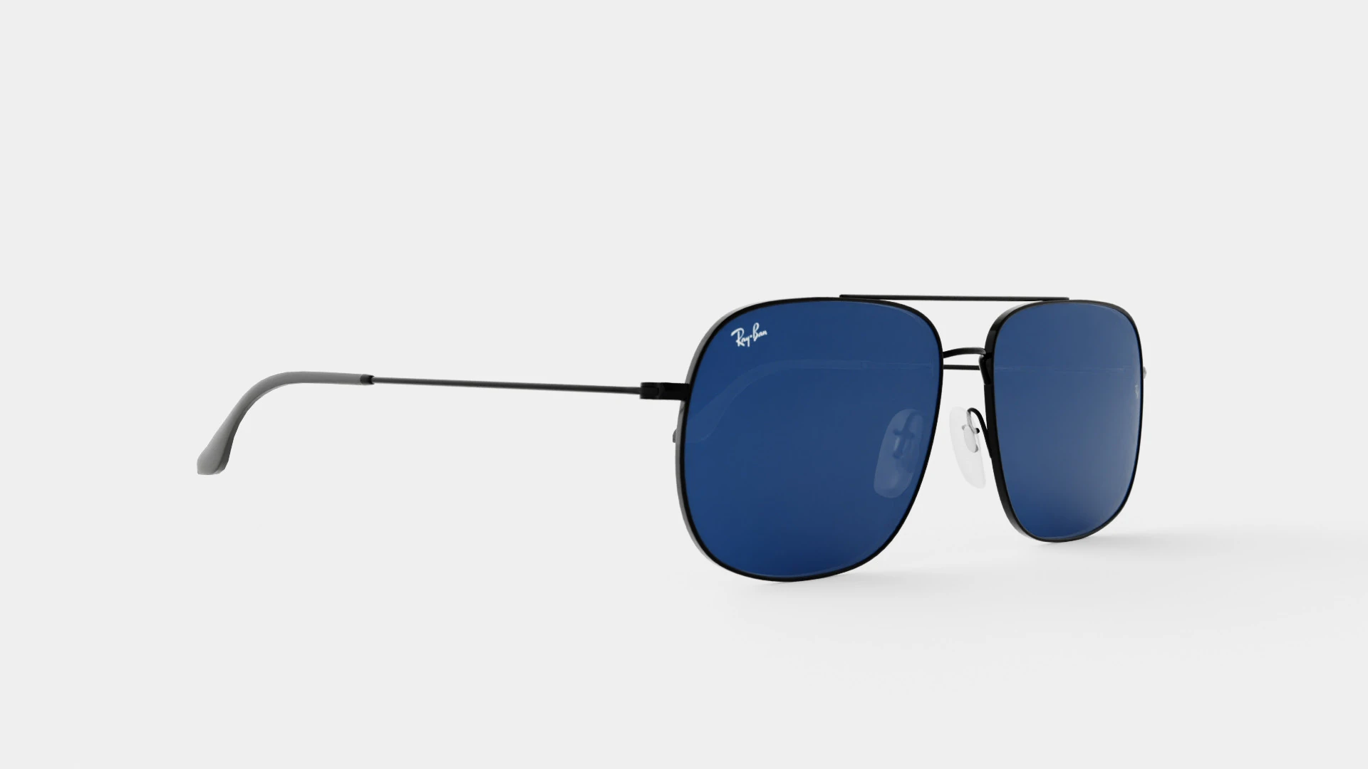 Ray-Ban - RB3595 901480 Sunglasses 3D Model .c4d .max .obj .3ds .fbx .stl .blend 