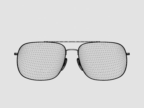 Ray-Ban - RB3595 901480 Sunglasses 3D Model