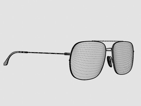 Ray-Ban - RB3595 901480 Sunglasses 3D मॉडल