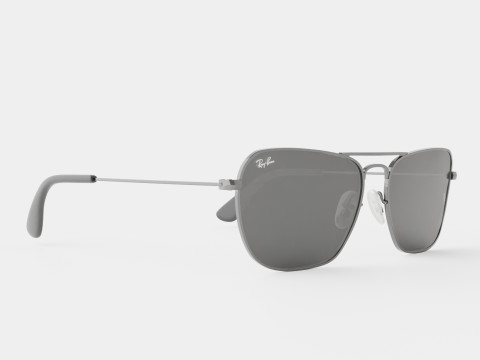 Ray-Ban - RB3610 91396G Sunglasses 3D 模型