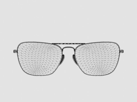 Ray-Ban - RB3610 91396G Sunglasses 3D Модель
