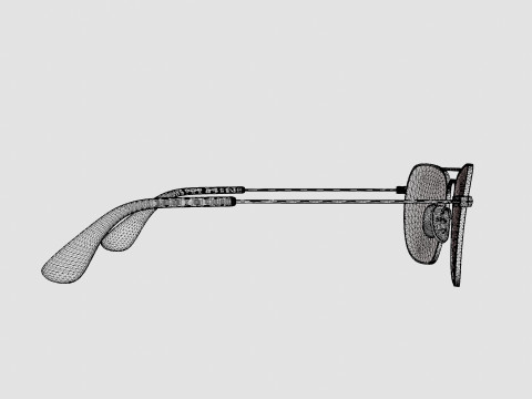 Ray-Ban - RB3610 91396G Sunglasses 3D Модель